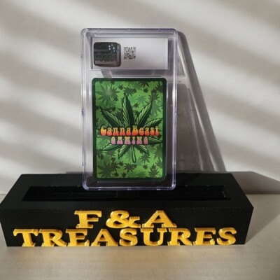 CannaBeast Hikari TCG Super Saiyan OG Holo Card #75/86 CGC 10 GEM