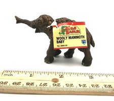 Safari ltd Prehistoric WOOLY MAMMOTH BABY Dinosaur Figure 2004 Retired w/Tag