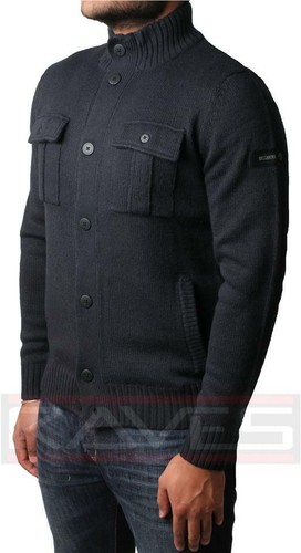 Mens Dissident Jenner Cardigan Jumper 