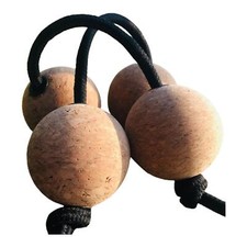 Cork Rhythmic Sand Balls Maracas Percussion Small Musical Instrument 2 Pairs