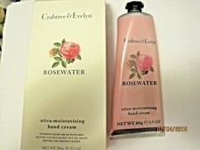 CRABTREE  EVELYN ROSEWATER ULTRA-MOISTURIZING HAND CREAM 3.5 oz NEW IN PACKAGE
