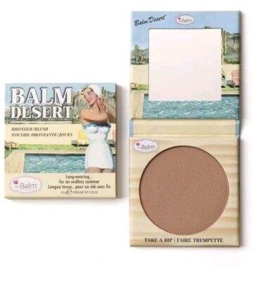 theBalm - Balm Desert - Long-Lasting Bronzer/Blush - Natural Glow Fade-Resistant
