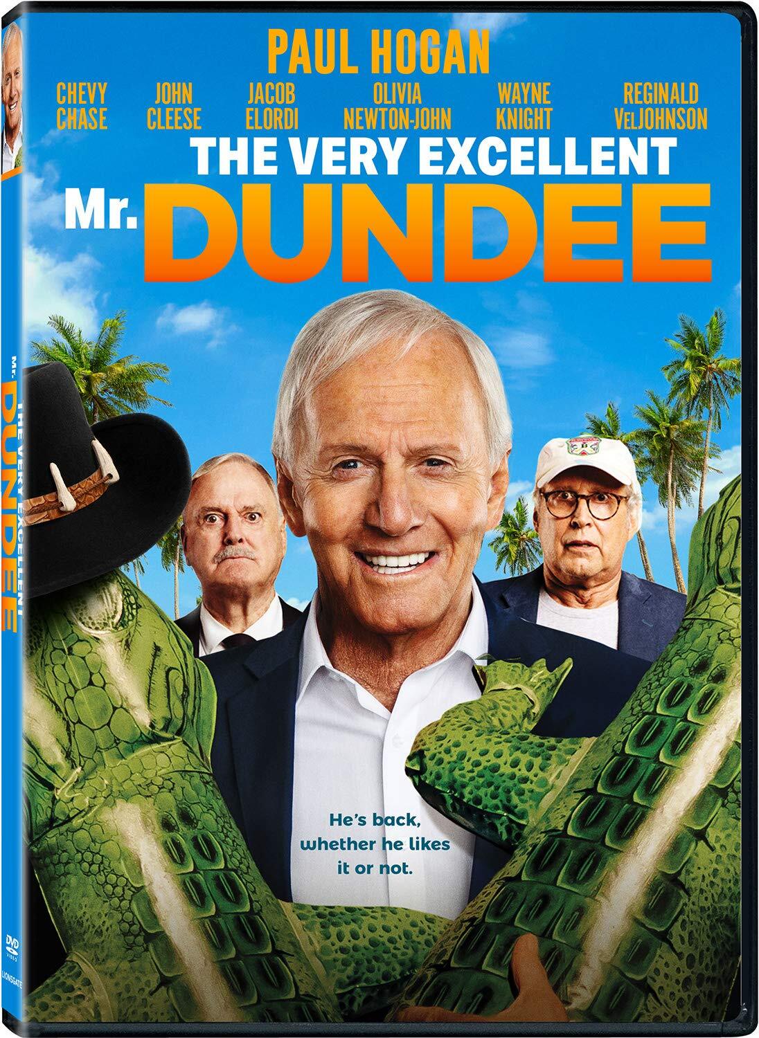 The Very Excellent Mr. Dundee (DVD) Chevy Chase Jacob Elordi John Cleese