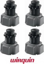 Wirquin Universal Adjustable Shower Tray Feet Riser Pack of 4