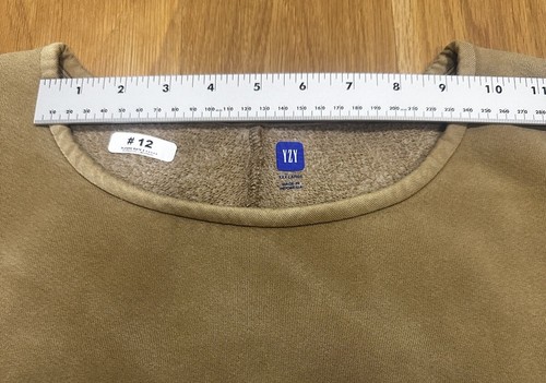 NUEVA Camiseta Yeezy Gap Fleece Yugo Bronce XXXL (3XL) CANCELADA POR YE RARA Balenciaga - Imagen 5 de 13