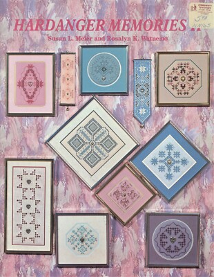 1996 Livret de motifs de broderie Award Winning Designs in Hardanger