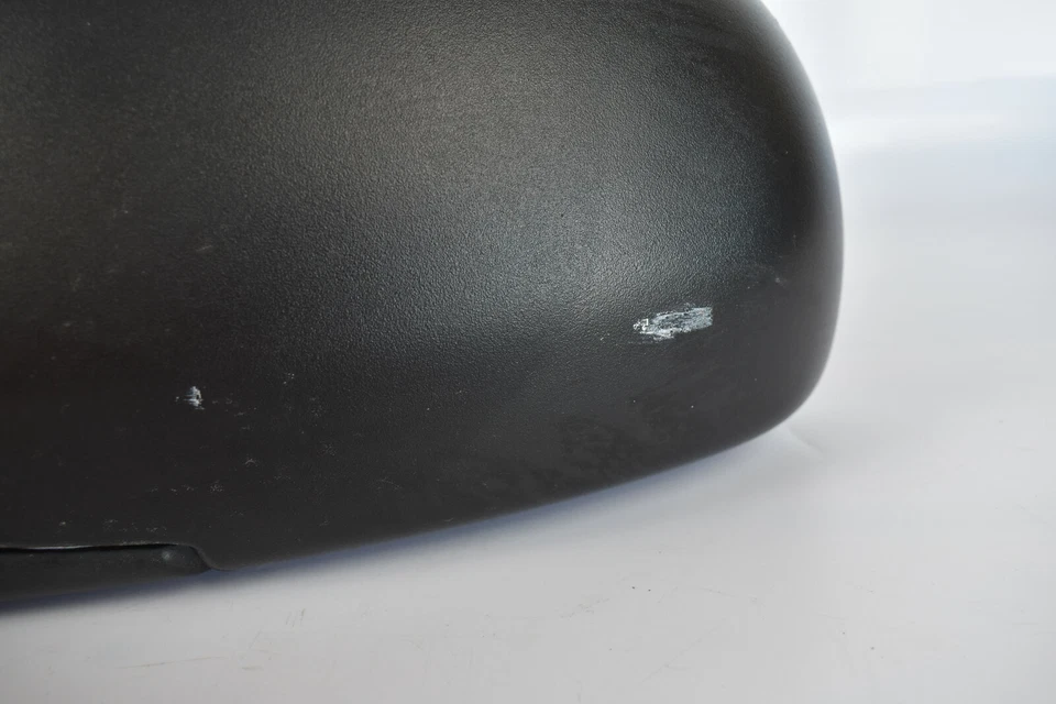 02-04 Hyundai Accent oem LEFT Side View POWER w/ HEAT Mirror Black Textured - Image 3 of 3