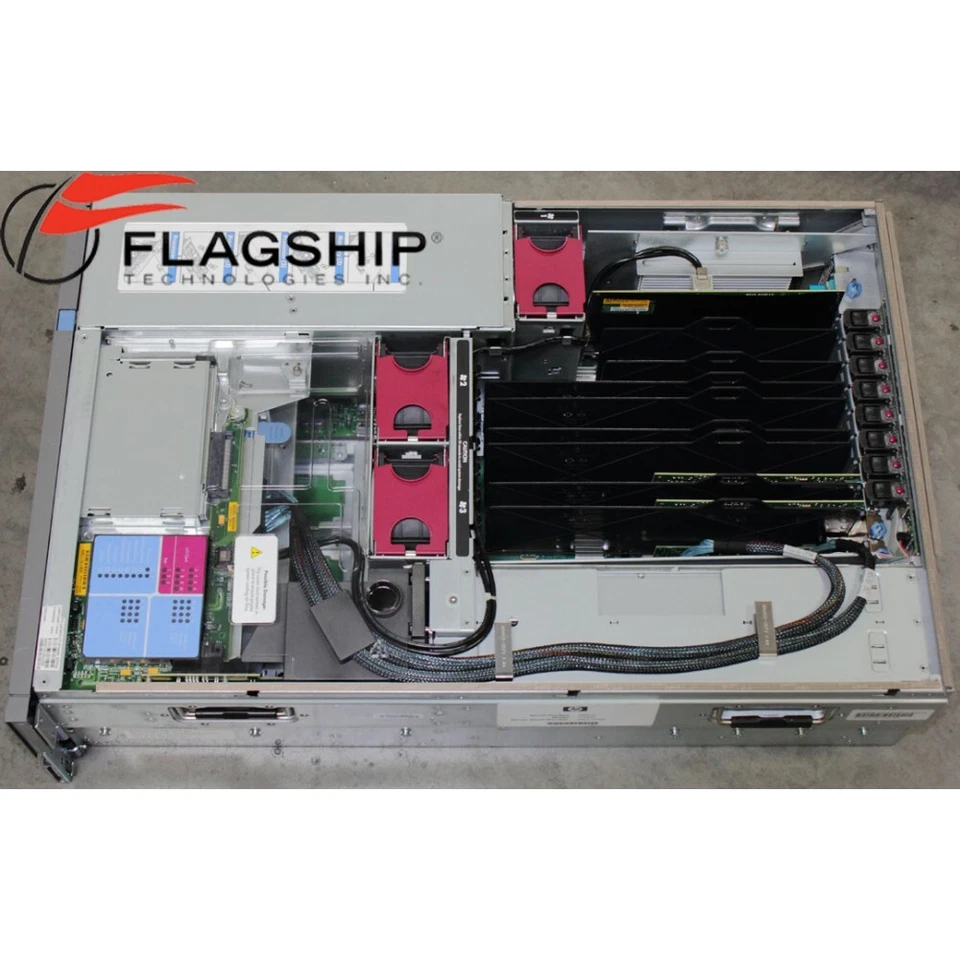 HP AB463A Integrity rx3600 Server 4-Way 1.6GHz 9140M 48GB 2x 146GB RPS Rack Kit - Image 4 of 4