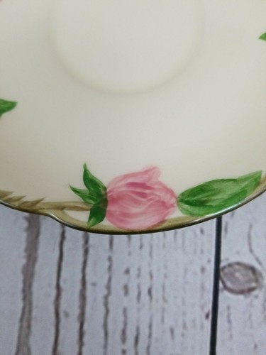 Dischi Franciscan Desert Rose Tea Cup SOLO 1953-1958 Vintage Made in USA-Solo 1 - Foto 6 di 10