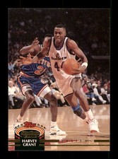  340 Harvey Grant 44 Bullets 1993 Topps Basketball Sports Trading Card 