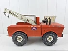 Vintage Mighty Tonka XMB-975 24 Hr Service Wrecker Tow Truck Twin Boom
