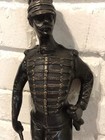 Antique Solid Bronze Napoleonic Cavalry Field Marshal/General Sculpture 14” 7lb — photo 5