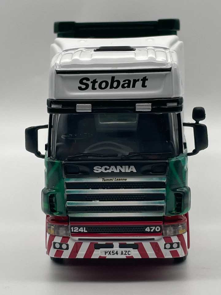 SCANIA mit Planenauflieger "EDDIE STOBART" Licht & Sound, Corgi, 1:50 - Bild 2 von 4