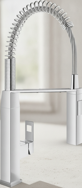 Grohe Eh-SpüLtischbatterie Eurocube 31395 Mit Profibrause Chrom 31395000-image
