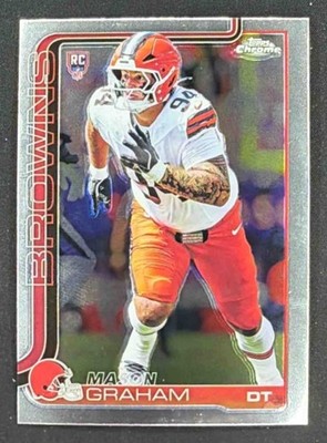 2025 Topps Chrome Mason Graham #302 Rookie RC Browns