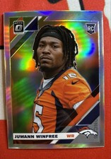 2019 Panini Donruss Optic - Rookies Juwann Winfree #147 Holo Prizm (RC)
