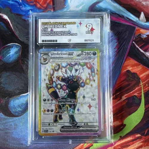 Umbreon EX 176 Black Star Promo prismatic figure collection ACE 9