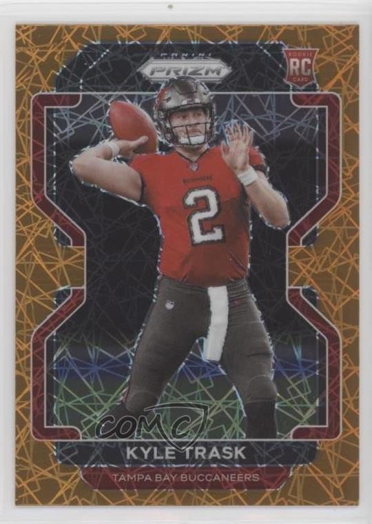 2021 Panini Prizm Rookie Lazer Prizm Kyle Trask #339 Rookie RC sq1