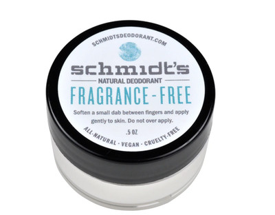 Schmidt's Natural Deodorant Fragrance Free 0.5oz / 14.2g