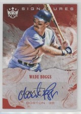 2018 Panini Diamond Kings DK Signatures Holo Silver 2/49 Wade Boggs Auto HOF 5m1