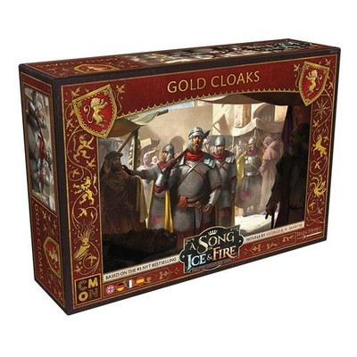 A Song Of Ice And Fire Lannister Gold Cloaks DE/EN/ES/FR CMON Lennister CMND0271