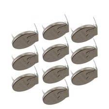 10x CR2032RH1-MFR 3V Lithium Coin Battery HORZ 3-PIN for PCB RTC Boards