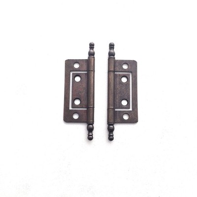 Endstück bündige Scharniere für Schrank Schrank Schranktüren Bronze / Messingoptik
