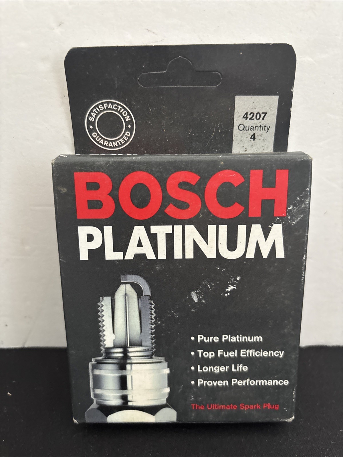 Bosch Platinum Spark Plugs #4207 Box Of 4