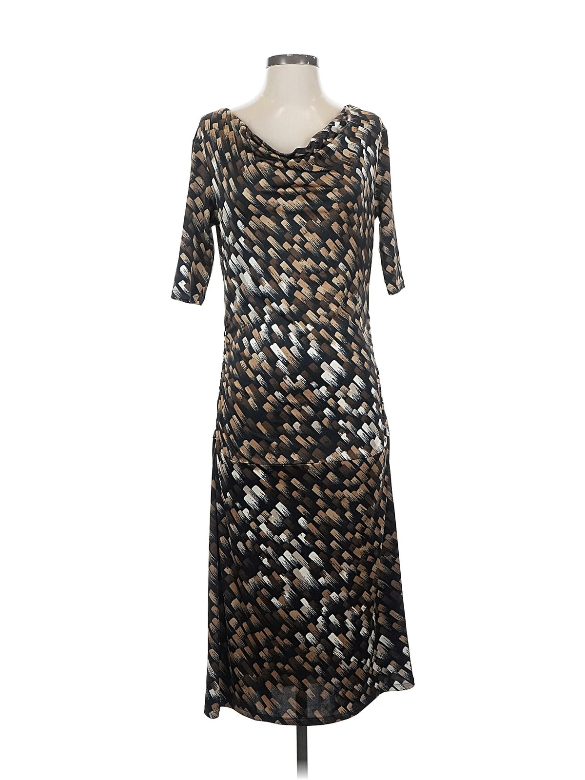 Calvin Klein Women Brown Casual Dress XS