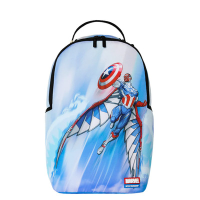 Sprayground Marvel Avengers Captain America Split Brand New Large Backpack NWT