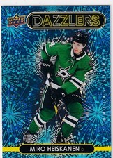 21/22 UD SERIES 2 MIRO HEISKANEN DAZZLERS BLUE INSERT #66