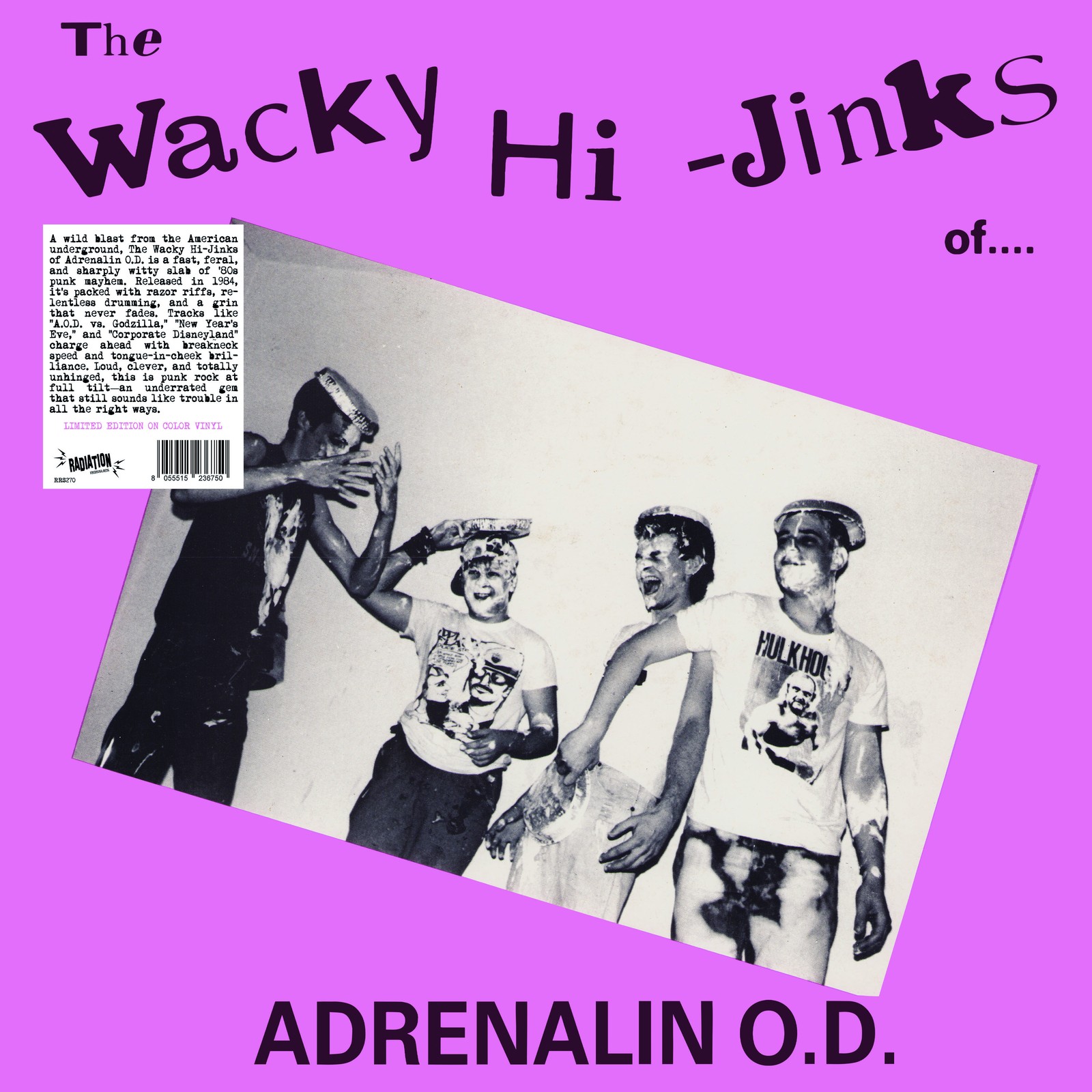 Adrenalin O.D. The Wacky Hi-jinks of Adrenalin O.D. (Vinyl LP)