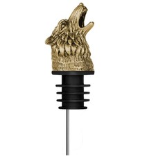 Wolf Head Pouring Whiskey Pourer Spouts Wine Diffuser Aerator For Home Use Men