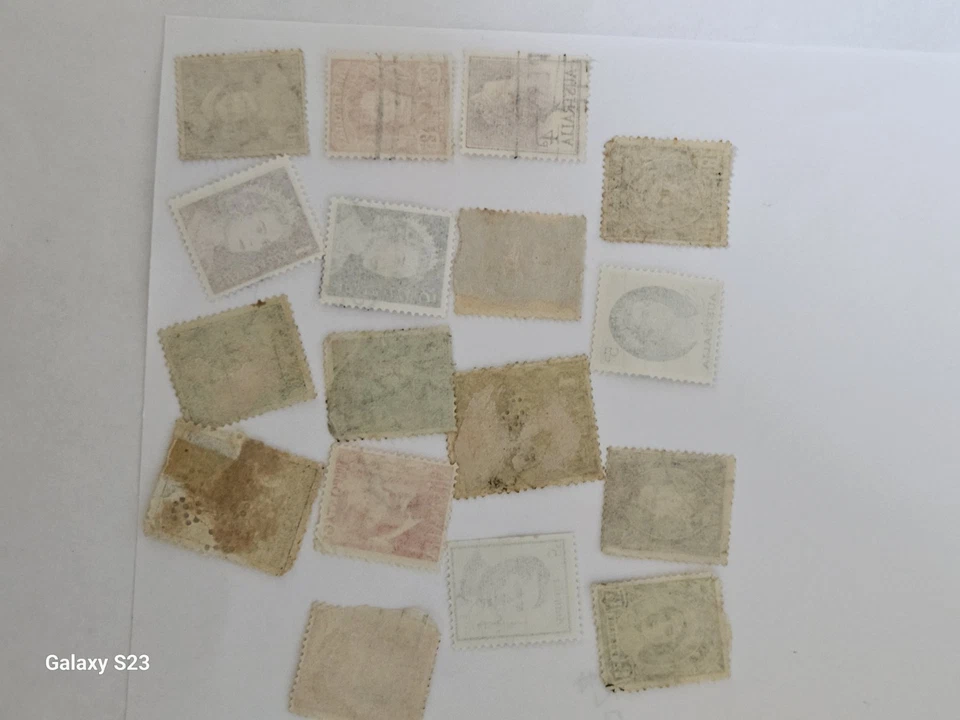 17 estampillas de Australia Foto 2 de 2