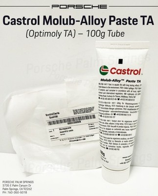 Genuine Porsche Castrol Molub-Alloy Paste TA (Optimoly TA)   100g Tube