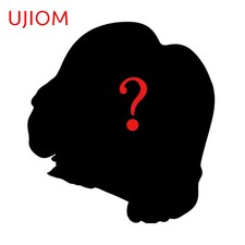 UJIOM Rem Cat Ears Girl Wall Sticker Exquisite Eye Catching Sunscreen Decal