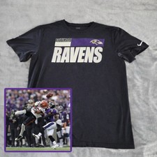 ANTHONY Averett Baltimore Ravens Game Used Nike Shirt L Compression #23 CB NFL