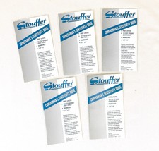 STOUFFER CAMERMAN’S SENSITIVITY GUIDES - PART #R1215 - 5 NEW & UNUSED