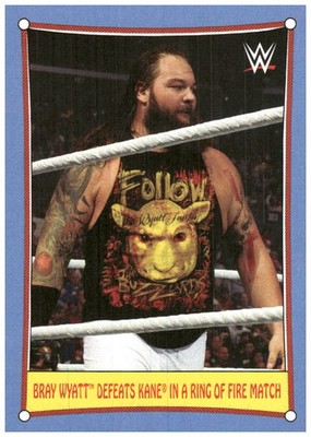 2017 Topps WWE Heritage #9 Bray Wyatt Bizarre SummerSlam Matches