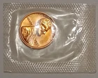 1958 Gem Proof Lincoln Wheat Penny US Cent in Original Cello