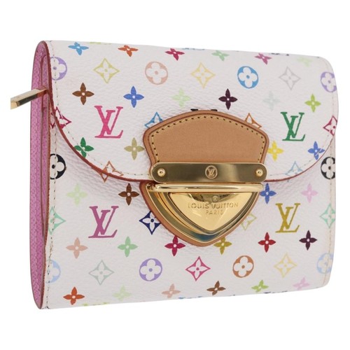 LOUIS VUITTON Monogram Multicolor Portefeuille Joy Wallet M60281 Auth 185053SAM