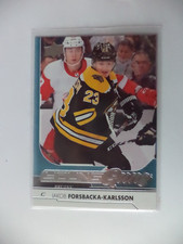 2017 - 18  UD  SERIES   1  YOUNG GUNS   JAKOB  FORSBACKA - KARLSON  BRUINS   235