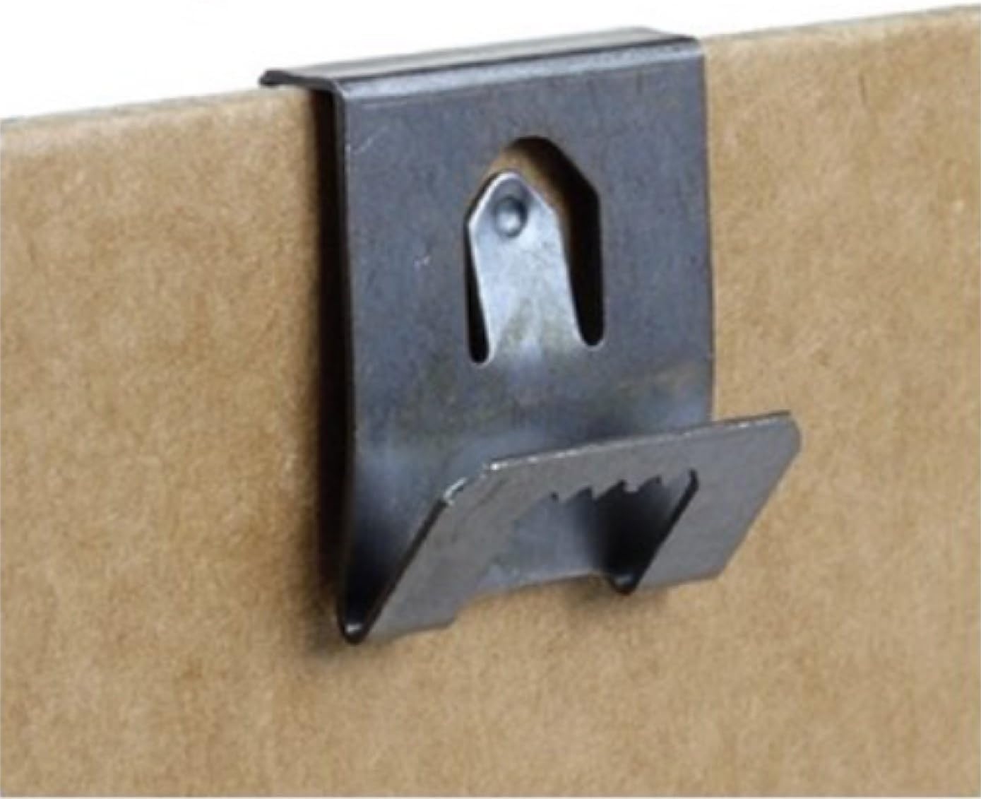Clip over Sawtooth Frame Hanger 2-3Mm Board (20 Pack) Picture Hanging