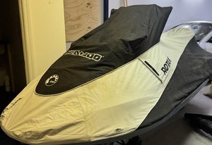 Sea-Doo - 295100719 - Watercraft Cover, Black/Light Gray