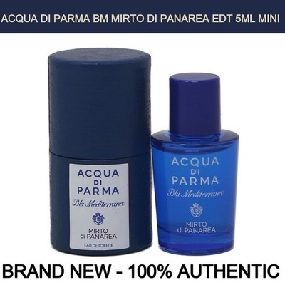 Acqua di Parma Blue Mediterraneo Mirto di Panarea Eau de Toilette Mini 5ml NEW