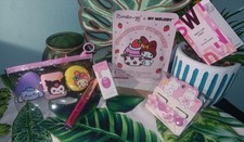 NEW 6 Pc The Crème Shop My Melody Skincare & Accessory Lot  (PERFECT GIRL GIFT)