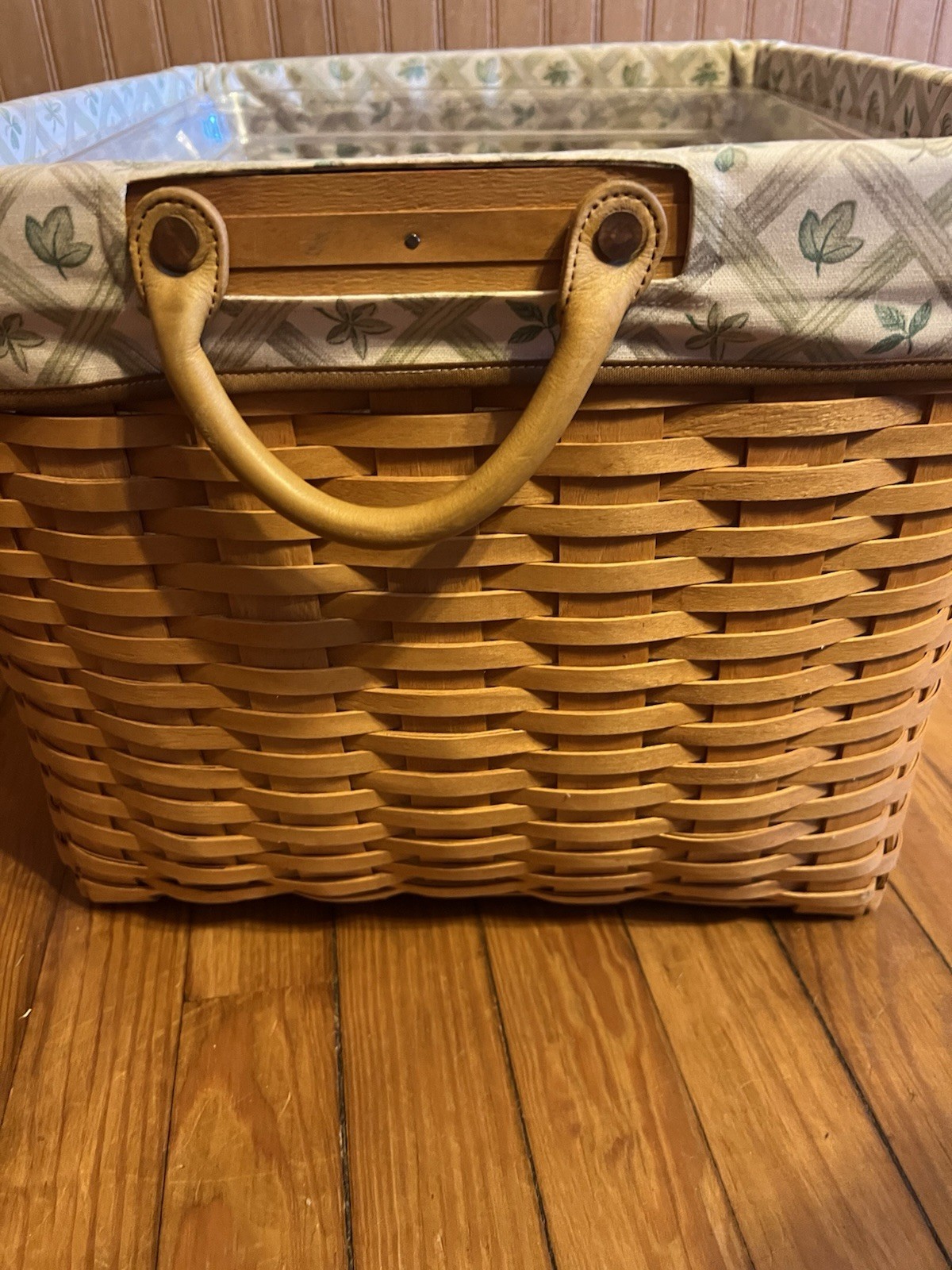 Longaberger 1999 Hostess File Basket Combo~Classic Stain A Rare Find!