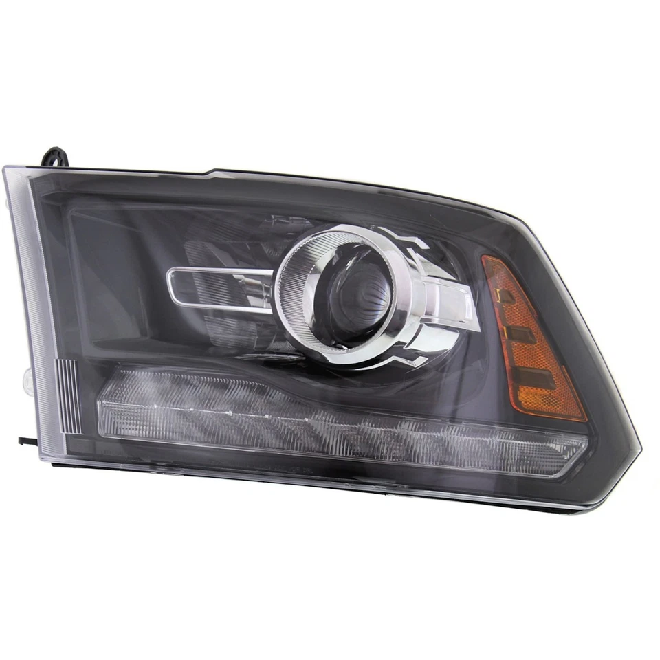 Headlight Set For 13-18 Ram 1500/2500/3500 Fit 19-22 Ram 1500 Classic LH+RH - Image 2 of 4