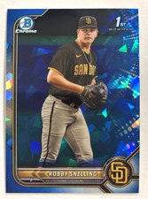 2022 Bowman Chrome Draft Sapphire Edition - Robby Snelling #BDC-82 (RC)