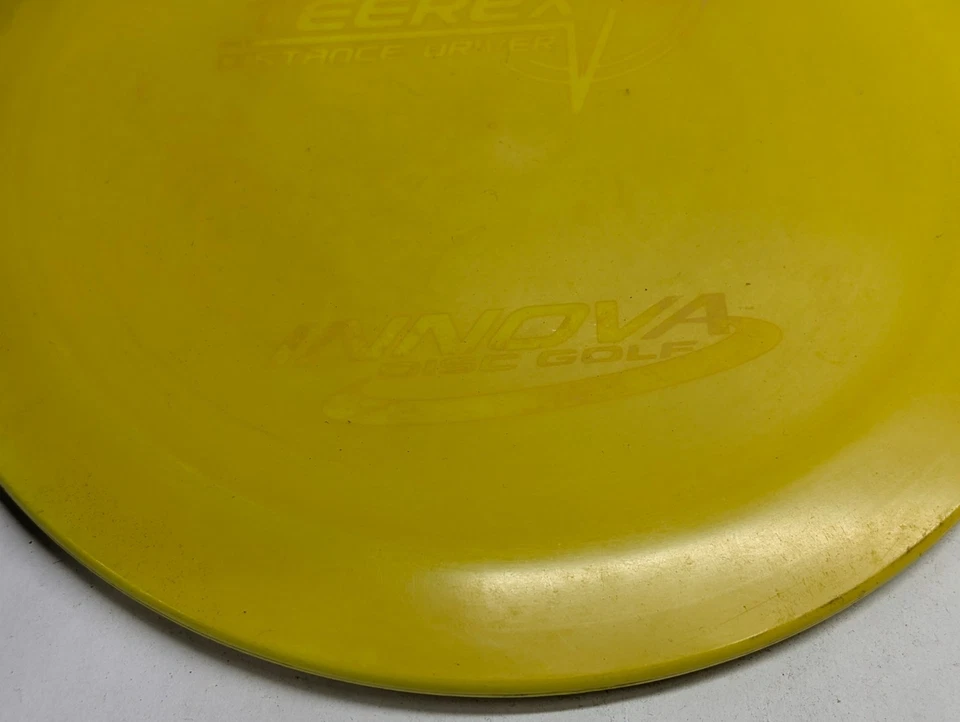 Innova Star TeeRex 172g Old Penned Disc Golf Distance Driver Yellow PFN OOP - Image 2 of 4